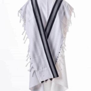 טלית פאר קל – שחור » משכן התכלת